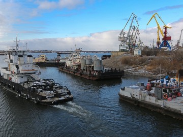 Речной порт Томск - перевозки грузов